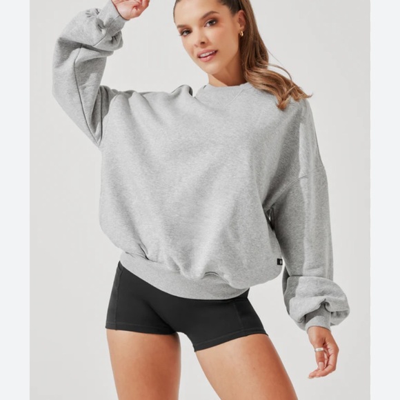 POPFLEX Gray Crew Neck Sweater - Picture 4 of 14